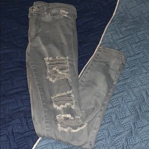 Grey American Eagle Jeans